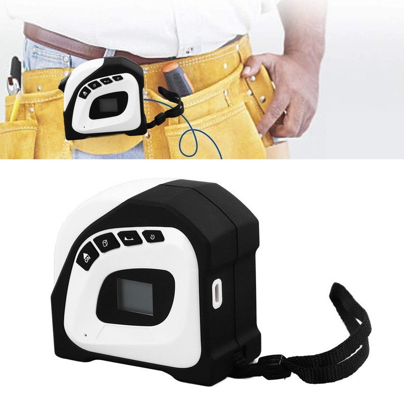 3 in 1 Digital Laser Tape Measure Precise Infrared Laser