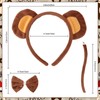 Monkey Costume Monkey Ears Headband and Tail, Bowtie, Tutu 4PCS