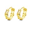 K.L.Y Women's Hoop Ring, 925 Silver, Earrings, Twist, Popular Earrings,