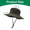 EOYVAIL Outdoor Hats for Men, Fishing Hat, Waterproof Bucket Hat,