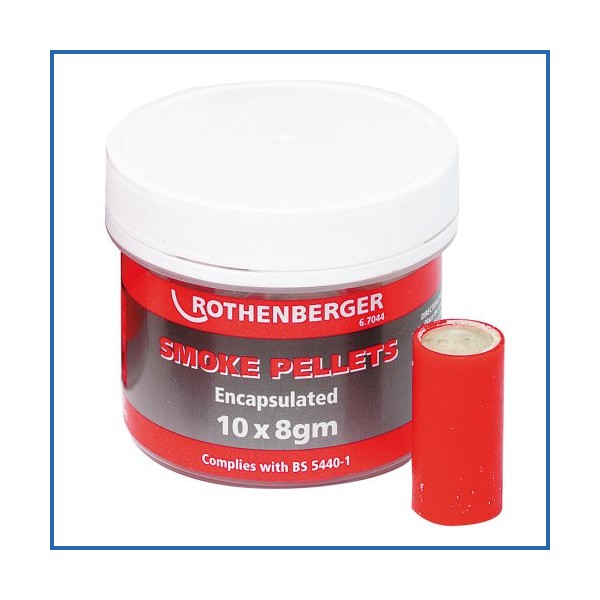 Rothenberger 6.7044 8g Encapsulated Smoke Pellets (Pack of 10)