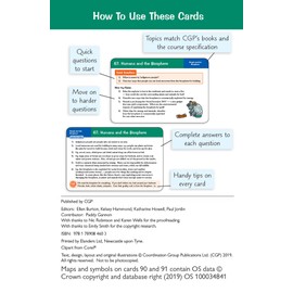GCSE Geography Edexcel B Revision Question Cards (CGP Edexcel B GCSE Geography)