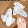 Toe Spreaders,Soft Toe Straightener - Leg & Foot Supports for