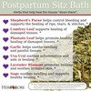 Herb Lore Organic Postpartum Sitz Bath - Helps Heal and
