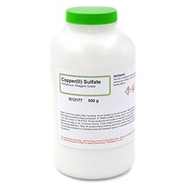 Anhydrous Copper (II) Sulfate, 500g - Reagent Grade – Excellent for Biochemistry & Organic Chemistry Experiments - The Curated Chemical Collection by Innovating Science