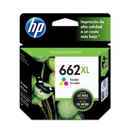 Cartucho de tinta HP 662XL Tricolor Original (CZ106AL)