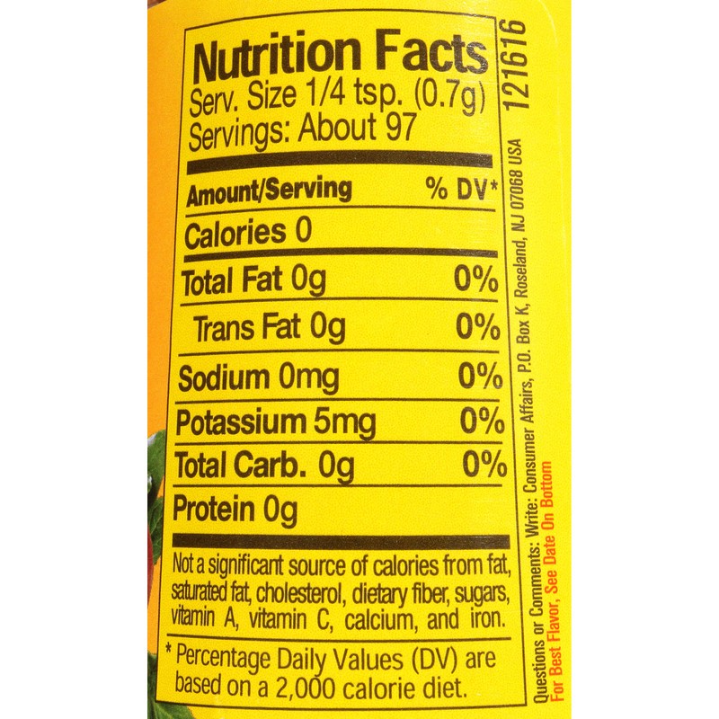 Dash Salt-Free Grilling Blends, Chicken, 2.4 Ounce (Pack of 12)