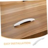 jojofuny 3pcs Commercial Cooler Door Handle Freezer Door Pull Refrigerator