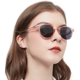 OCCI CHIARI Cute Bifocal Reading Glasses Blue Light Sunglasses Readers for Women Pink +2.5