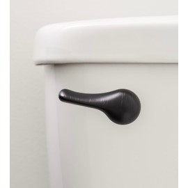 Brushed Bronze Toilet Handle Replacement Front Mount