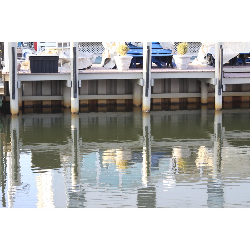 Playsafer Heavy Duty 4’ Rubber Dock Bumper for Boat Docks,