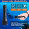 ORCATORCH D550 Scuba Dive Light - 1000 Lumens Underwater Flashlight