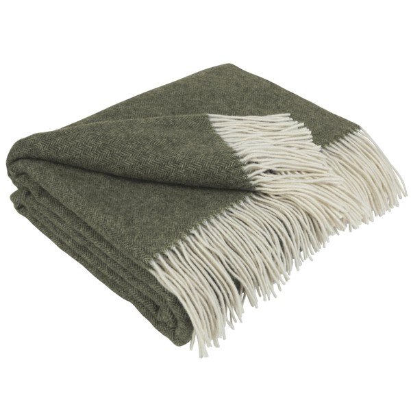 LYHome Cashmere Blanket with Merino - Wool Throw, Sofa Bed