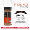 Rufus Teague Steak Rub, Premium Barbecue Seasoning & Dry Rub