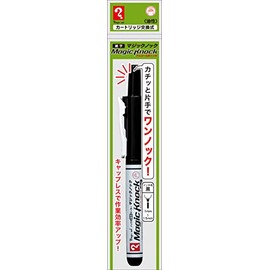 Teranishi Chemical Magic Knock, Fine Point, Black, 10 Pieces