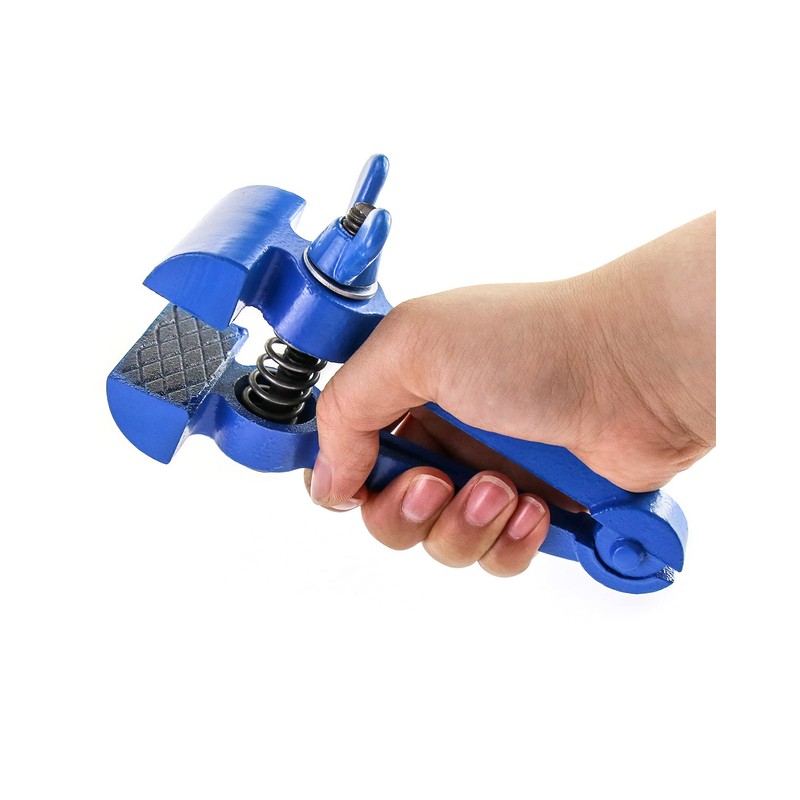 QWORK Hand Vise Hand Held Vice Clamps Pliers Household Mini