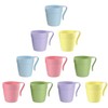 Engelland - Pack of 10 Drinking Cups with Handle, Plastic