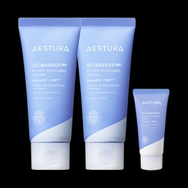 Astra [에스트라][더블]아토베리어365 하이드로 수딩크림 60ml*2EA [Astra][Double] Atobarrier 365 Hydro Soothing Cream 60ml*2EA