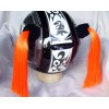 TAILS 4 HELMETS HELMET PIGTAILS STICK ON,MOTORCYCLE / BIKE ...