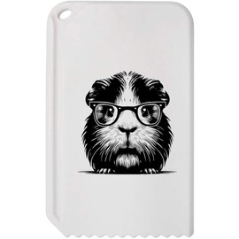 Azeeda 'Guinea Pig Wearing Glasses' Plastic Ice Scraper (IC00038004)