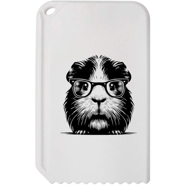 Azeeda 'Guinea Pig Wearing Glasses' Plastic Ice Scraper (IC00038004)