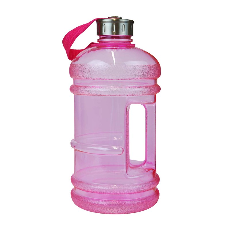 Large Drinking Bottle Sports Water Bottle 2.2L with Easy Carry