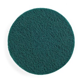 Wfix Velcro sanding fleece for random orbital sanders, 150 mm, P80-120, coarse, green, pack of 10, sanding sponge, polishing sponge, 150 mm, for metal, including stainless steel, stone, wood, plastic