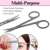 Stainless Steel Manicure Scissors Curved Nail & Cuticle Trimmer for