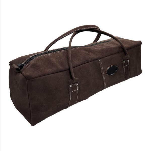 Rolson 68282 600mm Leather Contractor Tool Bag