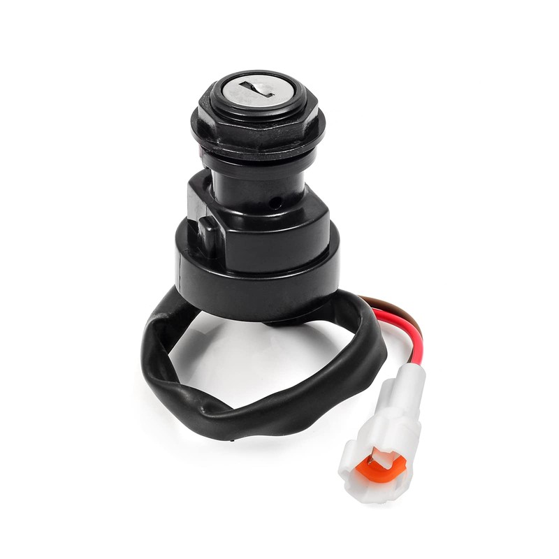 MOTO1988 Ignition Key Switch & Switch Cover Compatible with Yamaha