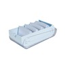 Exacompta Bunnybox 5336223D Flashcard File Pastel Blue DIN A8 Landscape