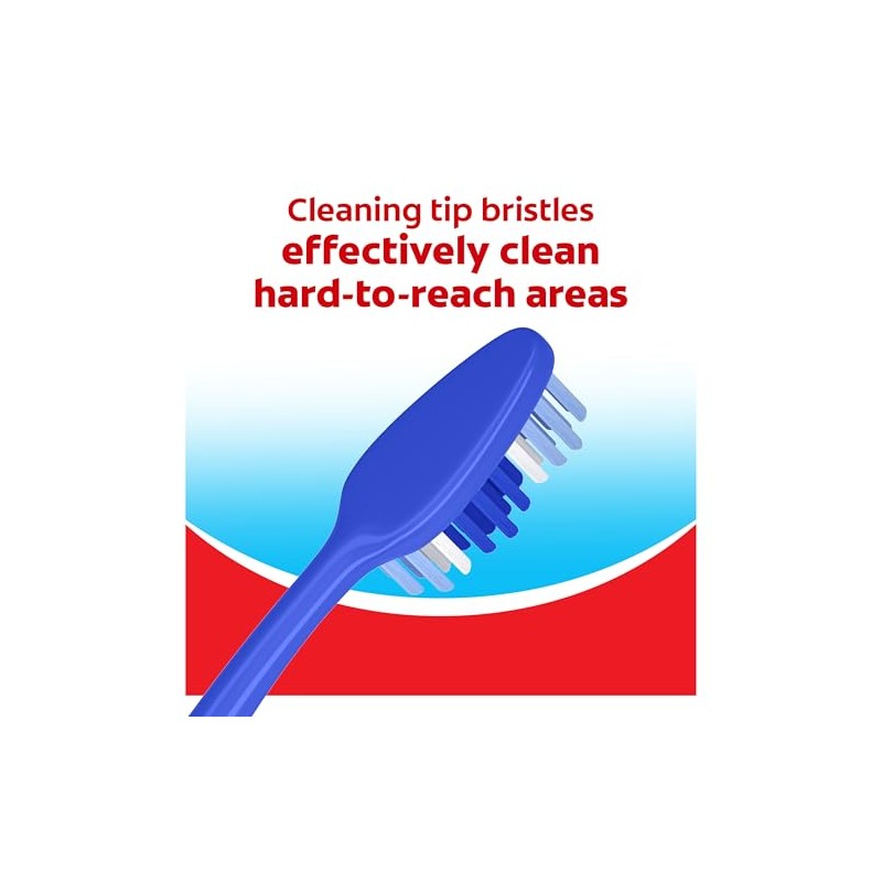 Colgate Extra Clean Full Head Toothbrush, Medium - 6 Count