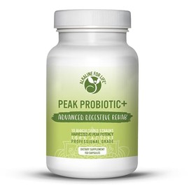 Peak Probiotic+ 7.5 Billion Peak Harvested Probiotics 10 Active Strains for Gut Health Acidophilus Probiotic for Digestive Health probiotics for Women, probiotics for Men