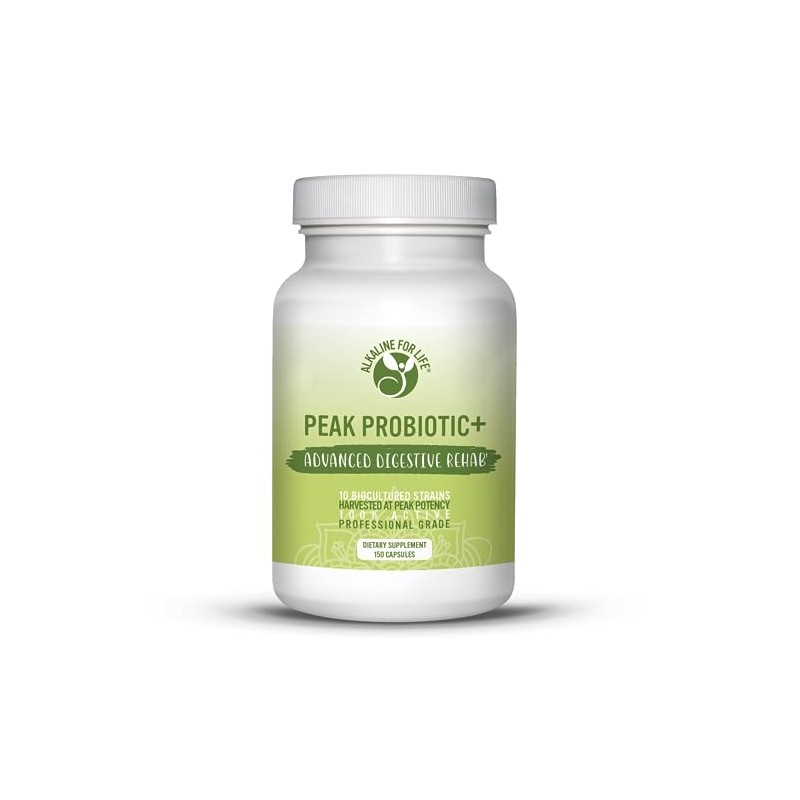 Peak Probiotic+ 7.5 Billion Peak Harvested Probiotics 10 Active Strains
