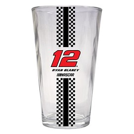 Ryan Blaney #12 Nascar 16 oz Pint Glass