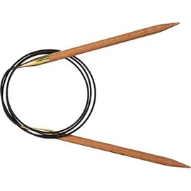 KnitPro K35344 Rundstricknadel, Birkenholz, Braun, 100 cm x 7 mm