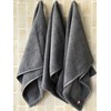 Imabari Towel Gift Set, 2 Face Towels, Gray, Brown, Boxed,