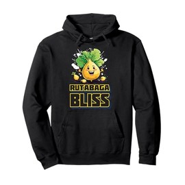 Rutabaga Bliss Funny Vegetarian Outfit Pullover Hoodie