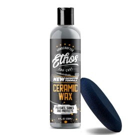 Ethos Ceramic Wax - Aerospace Coating Protection | Ceramic Polish and Top Ceramic Coat | Ceramic Car Coating | Slick, Hydrophobic Finish