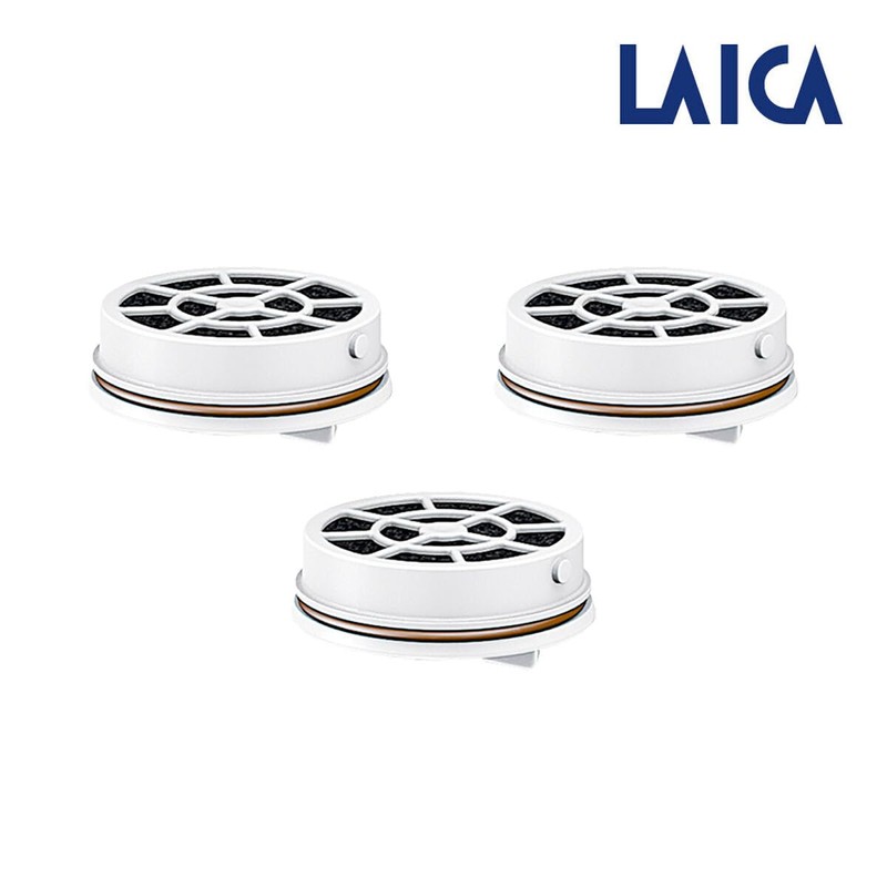 Laica FD03A Housewares, White, 3 Filters, 3