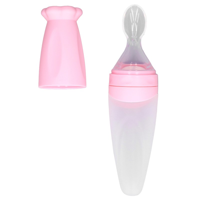 Feeding Bottle Spoon Easy Use Filtration Multipurpose Good Sealing Safety