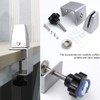 spier Desk Divider Clamp, Table Divider Clip Table Divider Clamp