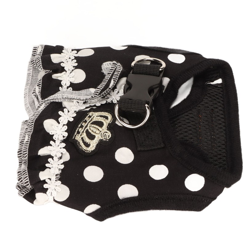 Dog Harness Leash Cute Stylish Polka Dot Pet Vest Traction