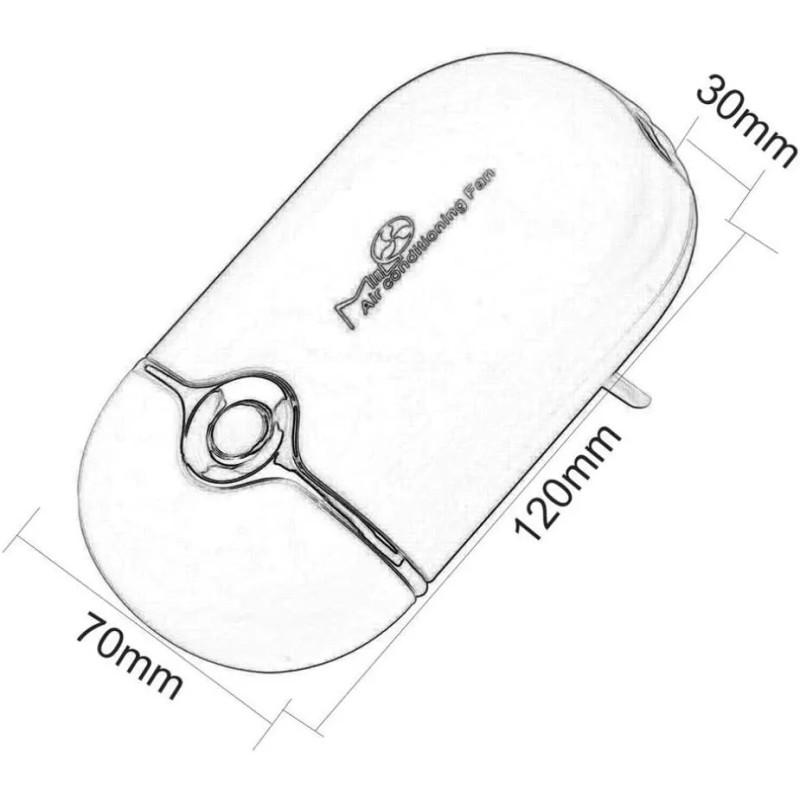 Unic Ventilador Para Extensión De Pestañas Mink 1x1 Recargable