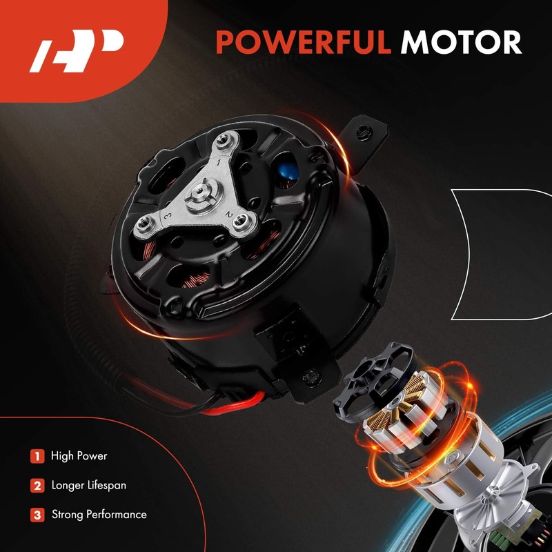 A-Premium Radiator Fan Motor Compatible with Kia Sorento 2011-2013 &