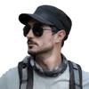 Pyrafox Men's Waterproof Army Cap M-XXL Large Head Military Hat,
