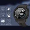 Vauki 4 Stück Schutzfolie für Garmin Instinct/Instinct Solar,Schutzglas Displayschutzfolie 9H