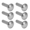 30Pcs M8x1.25 Screw Bolt A2 Stainless Steel Cup Square Coarse
