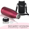 Milu Stainless Steel Drinking Bottle 350 ml, 500 ml, 750
