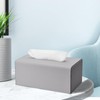 KINGFOM PU Leather Cosmetic Tissue Box Tissue Box Tissue Box